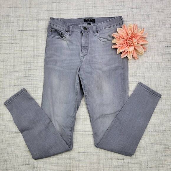 Banana Republic Denim - Banana Republic Womens Light Grey Wash Sculpt Skinny Jeans Size 27 4‎